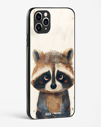 Blushing Raccoon [BREATHE] Glass Case Phone Cover (Apple)