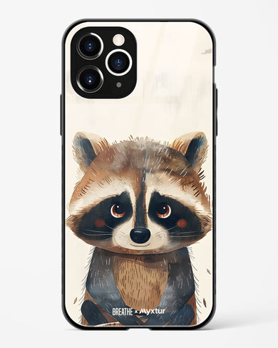 Blushing Raccoon [BREATHE] Glass Case Phone Cover (Apple)