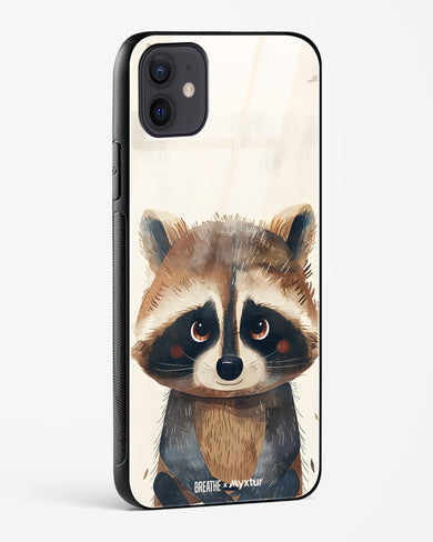 Blushing Raccoon [BREATHE] Glass Case Phone Cover (Apple)