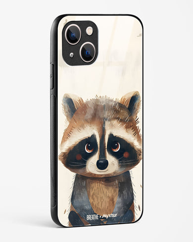 Blushing Raccoon [BREATHE] Glass Case Phone Cover (Apple)