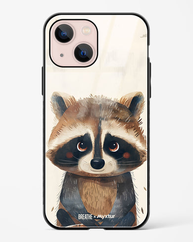 Blushing Raccoon [BREATHE] Glass Case Phone Cover (Apple)