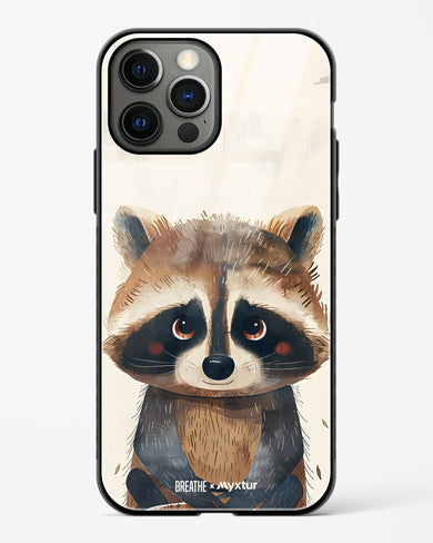 Blushing Raccoon [BREATHE] Glass Case Phone Cover (Apple)