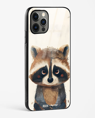 Blushing Raccoon [BREATHE] Glass Case Phone Cover (Apple)