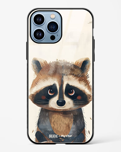 Blushing Raccoon [BREATHE] Glass Case Phone Cover (Apple)