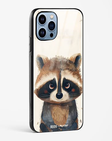 Blushing Raccoon [BREATHE] Glass Case Phone Cover (Apple)