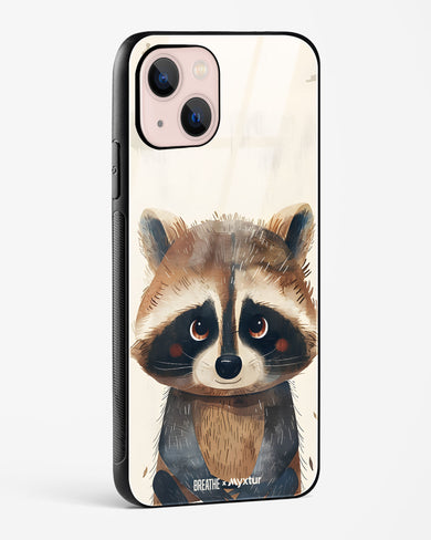 Blushing Raccoon [BREATHE] Glass Case Phone Cover (Apple)