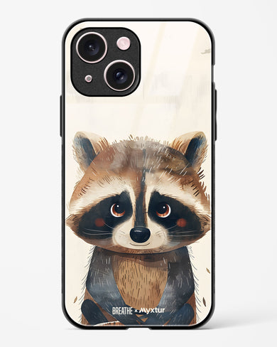 Blushing Raccoon [BREATHE] Glass Case Phone Cover (Apple)