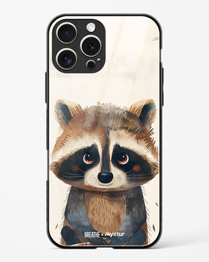 Blushing Raccoon [BREATHE] Glass Case Phone Cover (Apple)