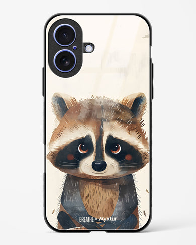 Blushing Raccoon [BREATHE] Glass Case Phone Cover (Apple)