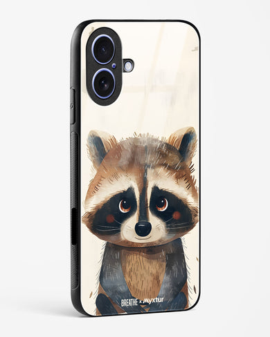 Blushing Raccoon [BREATHE] Glass Case Phone Cover (Apple)