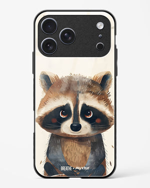 Blushing Raccoon [BREATHE] Glass Case Phone Cover (Apple)