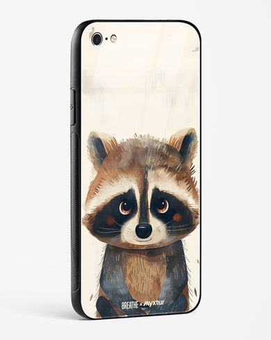 Blushing Raccoon [BREATHE] Glass Case Phone Cover (Apple)