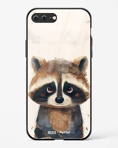 Blushing Raccoon [BREATHE] Glass Case Phone Cover (Apple)