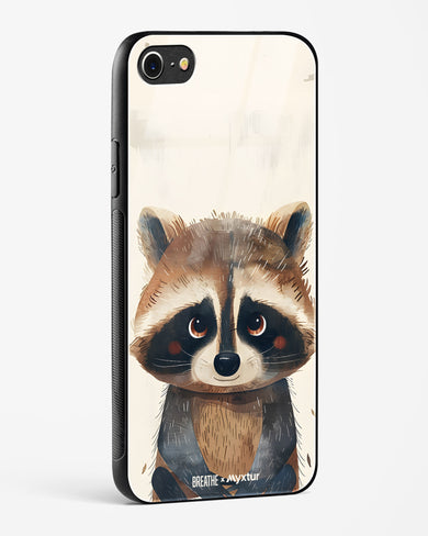 Blushing Raccoon [BREATHE] Glass Case Phone Cover (Apple)