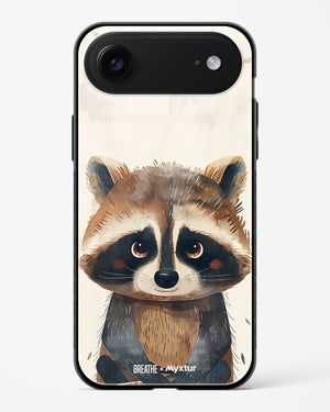 Blushing Raccoon [BREATHE] Glass Case Phone Cover (Apple)