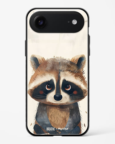 Blushing Raccoon [BREATHE] Glass Case Phone Cover (Apple)