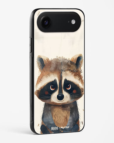 Blushing Raccoon [BREATHE] Glass Case Phone Cover (Apple)