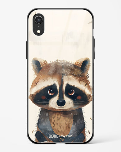 Blushing Raccoon [BREATHE] Glass Case Phone Cover (Apple)