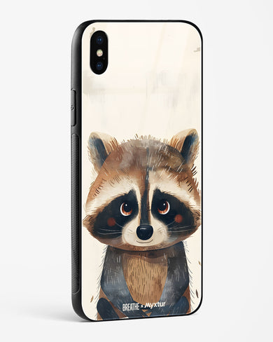 Blushing Raccoon [BREATHE] Glass Case Phone Cover (Apple)