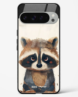 Blushing Raccoon [BREATHE] Glass Case Phone Cover (Google)