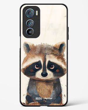 Blushing Raccoon [BREATHE] Glass Case Phone Cover (Motorola)
