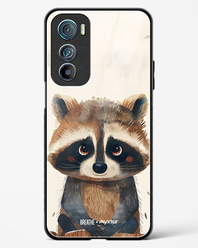 Blushing Raccoon [BREATHE] Glass Case Phone Cover (Motorola)