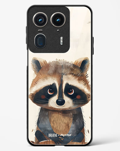 Blushing Raccoon [BREATHE] Glass Case Phone Cover (Motorola)