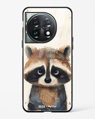 Blushing Raccoon [BREATHE] Glass Case Phone Cover (OnePlus)