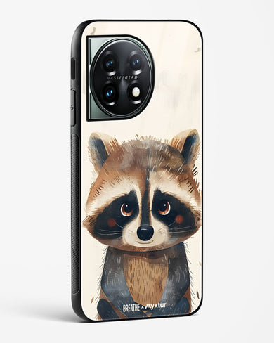 Blushing Raccoon [BREATHE] Glass Case Phone Cover (OnePlus)