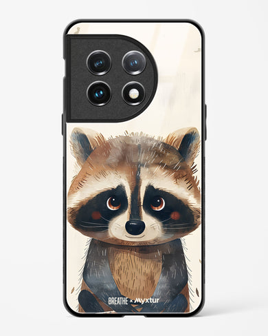 Blushing Raccoon [BREATHE] Glass Case Phone Cover (OnePlus)