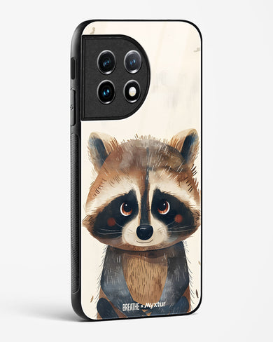 Blushing Raccoon [BREATHE] Glass Case Phone Cover (OnePlus)