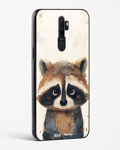 Blushing Raccoon [BREATHE] Glass Case Phone Cover (Oppo)