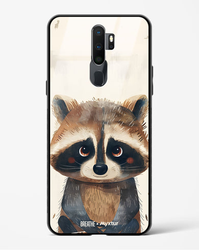 Blushing Raccoon [BREATHE] Glass Case Phone Cover (Oppo)