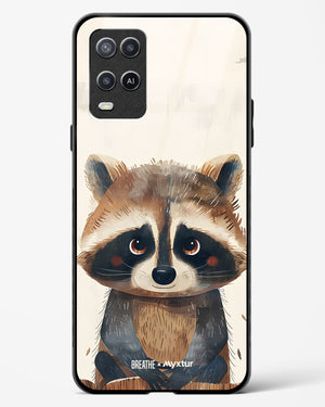 Blushing Raccoon [BREATHE] Glass Case Phone Cover (Oppo)