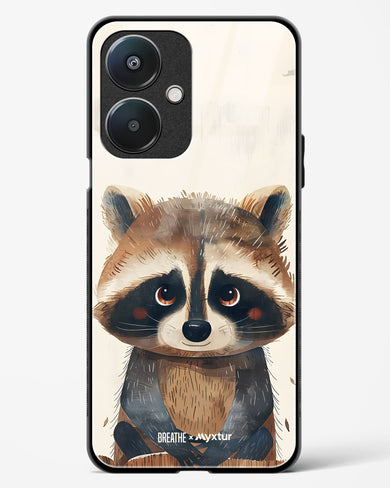 Blushing Raccoon [BREATHE] Glass Case Phone Cover (Oppo)