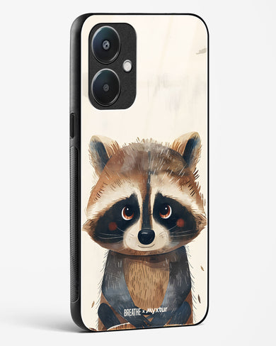 Blushing Raccoon [BREATHE] Glass Case Phone Cover (Oppo)