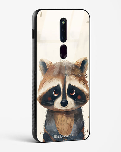 Blushing Raccoon [BREATHE] Glass Case Phone Cover (Oppo)