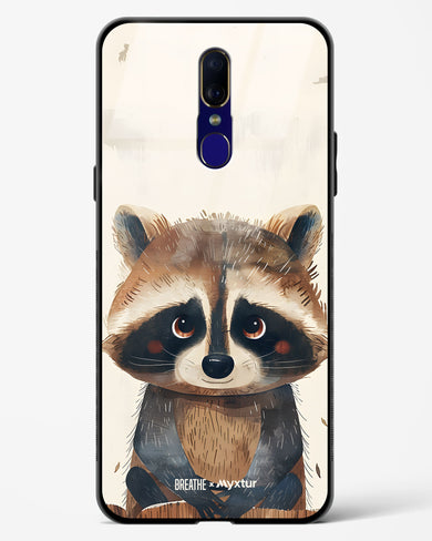 Blushing Raccoon [BREATHE] Glass Case Phone Cover (Oppo)