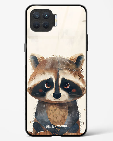 Blushing Raccoon [BREATHE] Glass Case Phone Cover (Oppo)