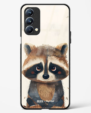 Blushing Raccoon [BREATHE] Glass Case Phone Cover (Oppo)