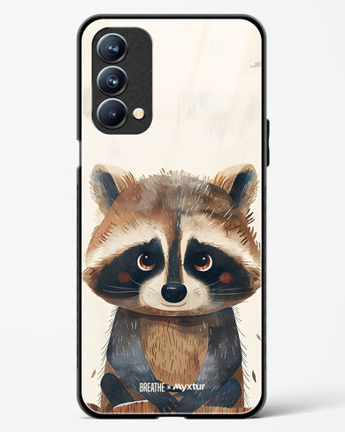 Blushing Raccoon [BREATHE] Glass Case Phone Cover (Oppo)