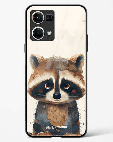 Blushing Raccoon [BREATHE] Glass Case Phone Cover (Oppo)