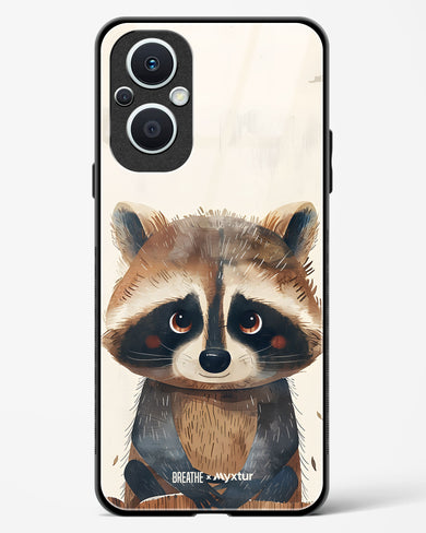 Blushing Raccoon [BREATHE] Glass Case Phone Cover (Oppo)