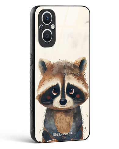 Blushing Raccoon [BREATHE] Glass Case Phone Cover (Oppo)