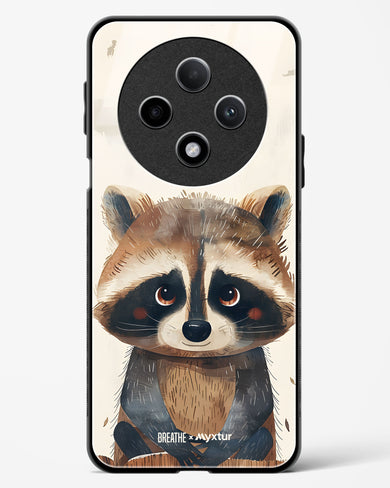 Blushing Raccoon [BREATHE] Glass Case Phone Cover (Oppo)