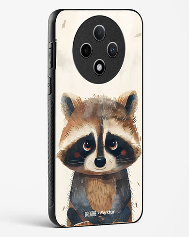 Blushing Raccoon [BREATHE] Glass Case Phone Cover (Oppo)