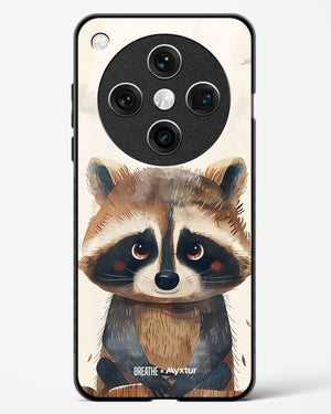 Blushing Raccoon [BREATHE] Glass Case Phone Cover (Oppo)
