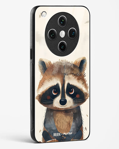 Blushing Raccoon [BREATHE] Glass Case Phone Cover (Oppo)