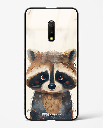 Blushing Raccoon [BREATHE] Glass Case Phone Cover (Oppo)