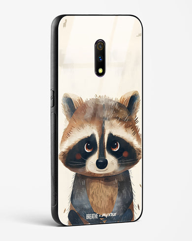 Blushing Raccoon [BREATHE] Glass Case Phone Cover (Oppo)